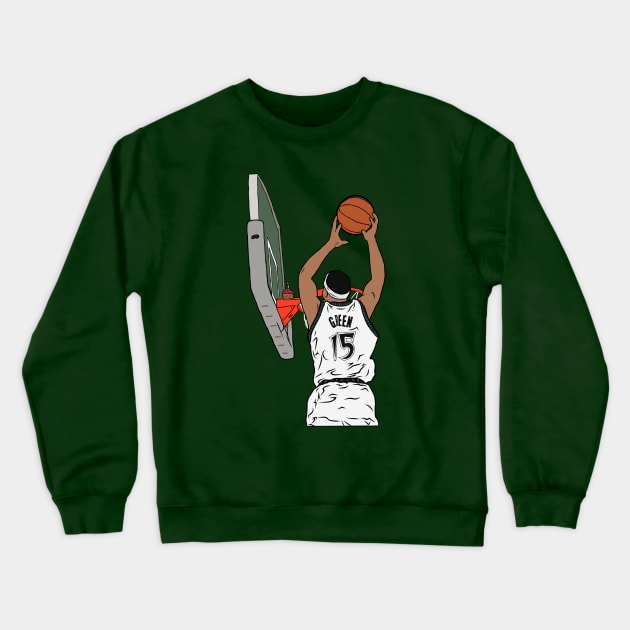 Gerald Green Blows Out The Candle Dunk Crewneck Sweatshirt by rattraptees